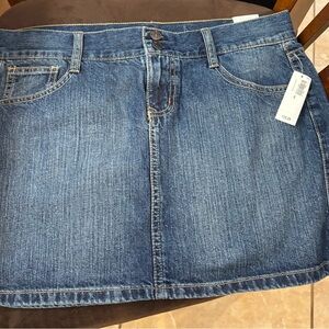 Denim Mini Skirt Old Navy NWT